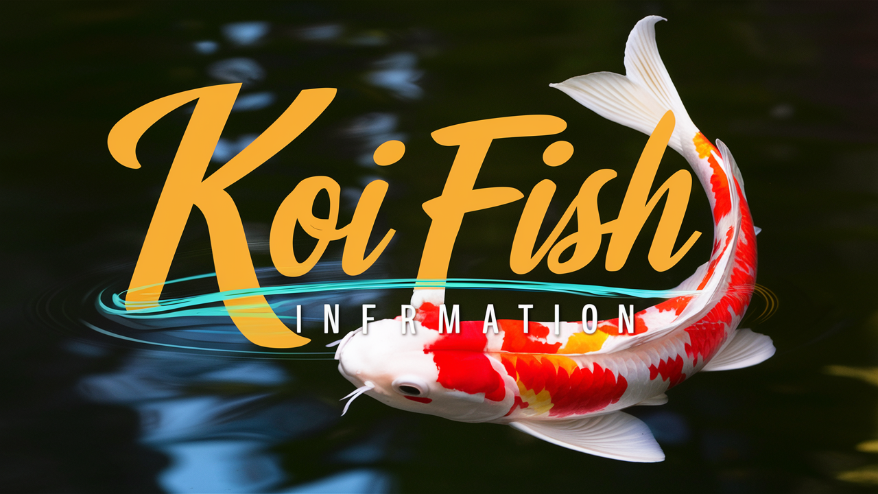 Koi Fish Information - banner