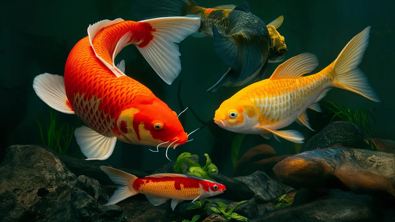 Can Koi and Goldfish Live Together? A Comprehensive Guide