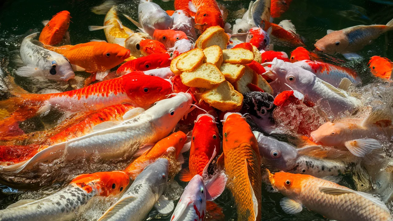 Do Koi Fish Eat Bread? Understanding Their Diet and Nutrition